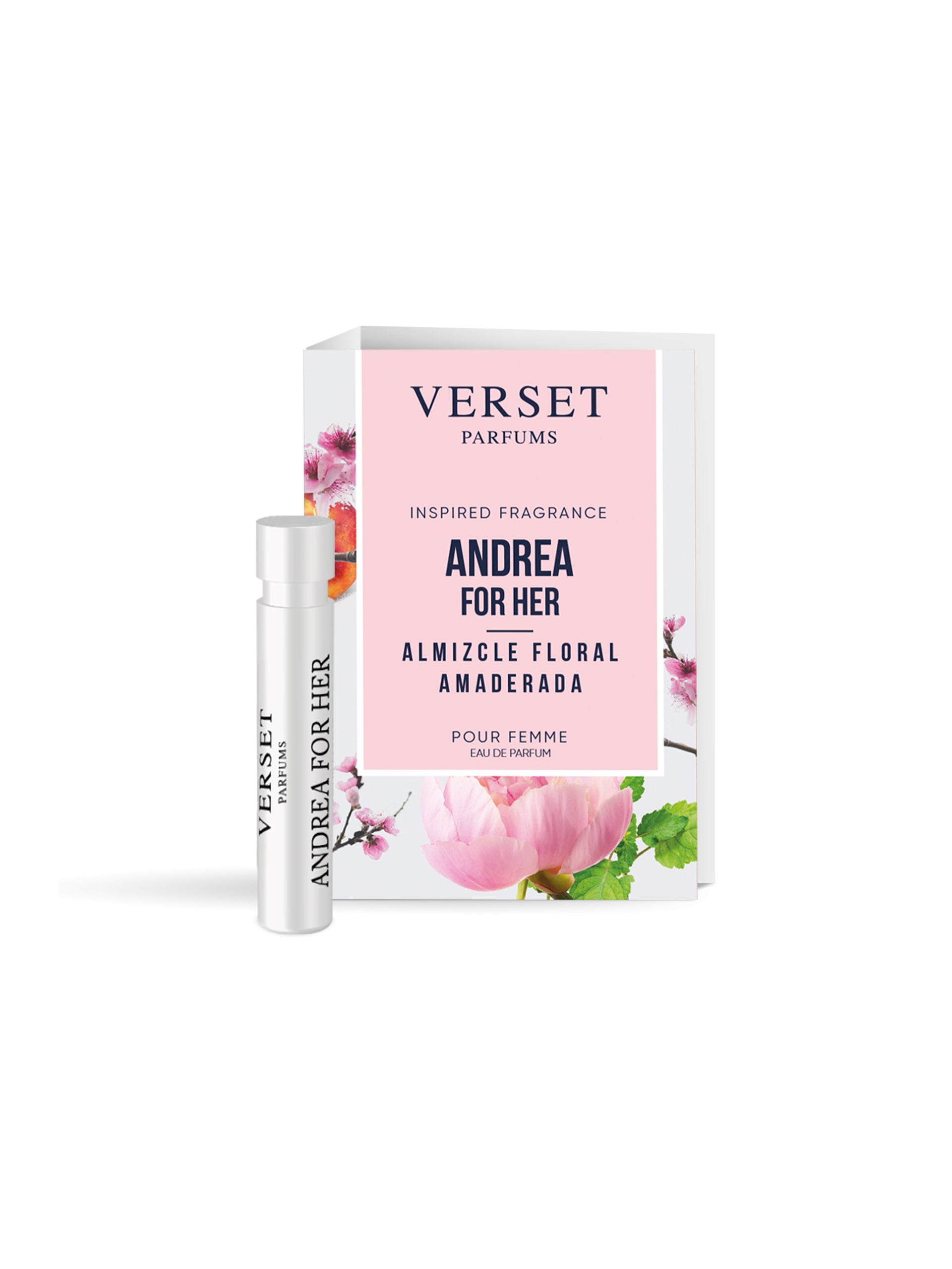 Pack 10 Minivapor Inglés ANDREA FOR HER